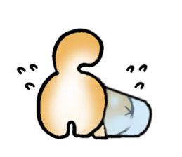 Dog's tail sticker #2878740