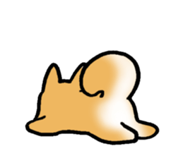 Dog's tail sticker #2878756
