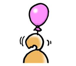 Dog's tail sticker #2878760