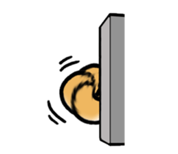 Dog's tail sticker #2878767