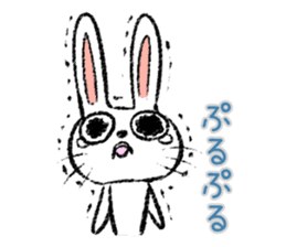 Strange rabbit Sticker vol.4 sticker #2878797
