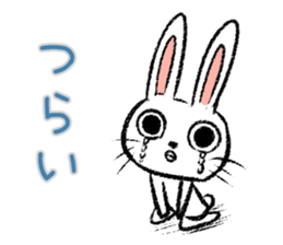 Strange rabbit Sticker vol.4 sticker #2878798