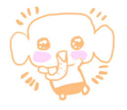 Paopurpu Elephant sticker #2879132