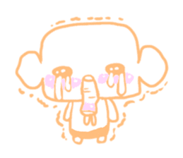 Paopurpu Elephant sticker #2879137