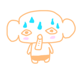 Paopurpu Elephant sticker #2879149