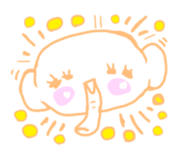 Paopurpu Elephant sticker #2879153