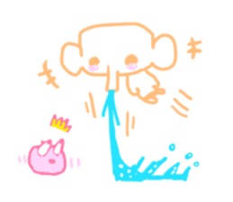 Paopurpu Elephant sticker #2879154