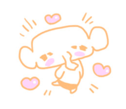 Paopurpu Elephant sticker #2879163