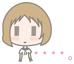 girl's mind Sticker sticker #2879749