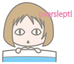 girl's mind Sticker sticker #2879755