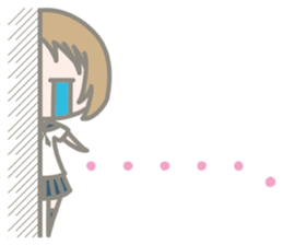 girl's mind Sticker sticker #2879760