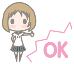 girl's mind Sticker sticker #2879763