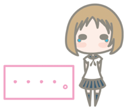 girl's mind Sticker sticker #2879765