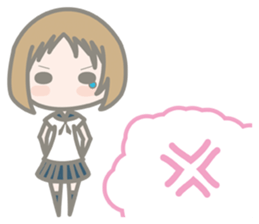 girl's mind Sticker sticker #2879767