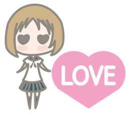 girl's mind Sticker sticker #2879769