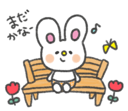 The twin bunnies sticker #2879820