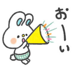 The twin bunnies sticker #2879827