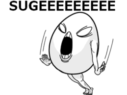 It's cheeky to habit of egg ! sticker #2880269