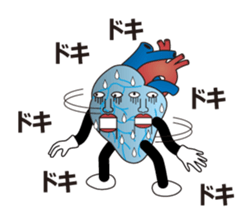 The heart man sticker #2880380