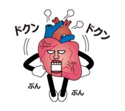 The heart man sticker #2880397