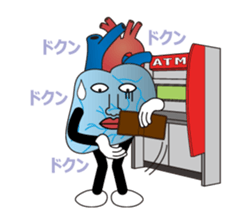 The heart man sticker #2880407