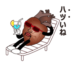 The heart man sticker #2880409