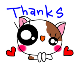 Big eyes animales(English) sticker #2880611