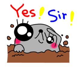 Big eyes animales(English) sticker #2880612