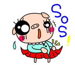 Big eyes animales(English) sticker #2880631