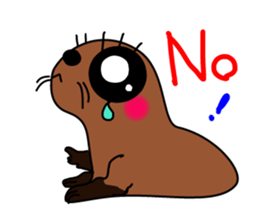 Big eyes animales(English) sticker #2880640