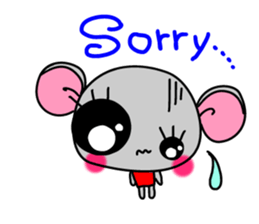 Big eyes animales(English) sticker #2880645