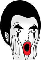 "Salary-man"Mansaku!! sticker #2880775