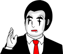 "Salary-man"Mansaku!! sticker #2880781