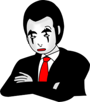 "Salary-man"Mansaku!! sticker #2880787