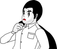 "Salary-man"Mansaku!! sticker #2880793