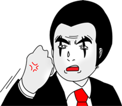 "Salary-man"Mansaku!! sticker #2880808