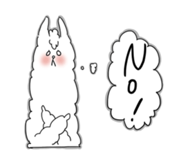 We love alpaca sticker #2880813