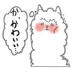 We love alpaca sticker #2880815