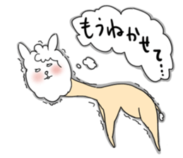 We love alpaca sticker #2880818