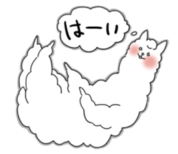 We love alpaca sticker #2880820