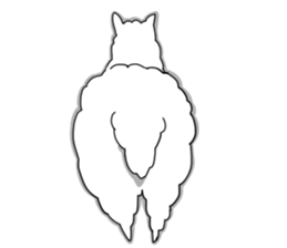We love alpaca sticker #2880843