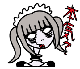 Lolita maid of mechanical sticker #2880892