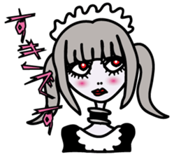 Lolita maid of mechanical sticker #2880894