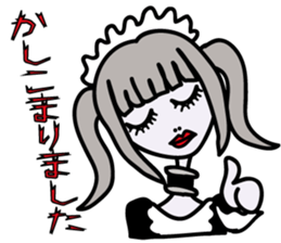 Lolita maid of mechanical sticker #2880897