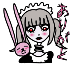 Lolita maid of mechanical sticker #2880898