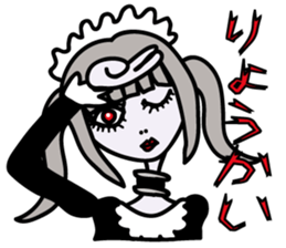 Lolita maid of mechanical sticker #2880900