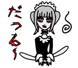 Lolita maid of mechanical sticker #2880913