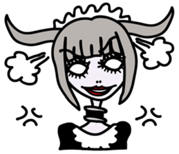 Lolita maid of mechanical sticker #2880920