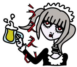 Lolita maid of mechanical sticker #2880922