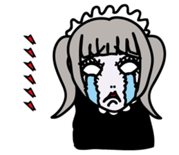 Lolita maid of mechanical sticker #2880924